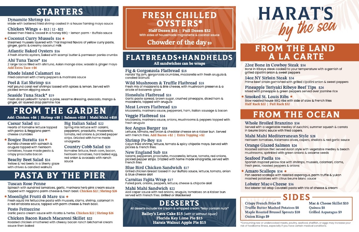 Menu Harat's By The Sea-1