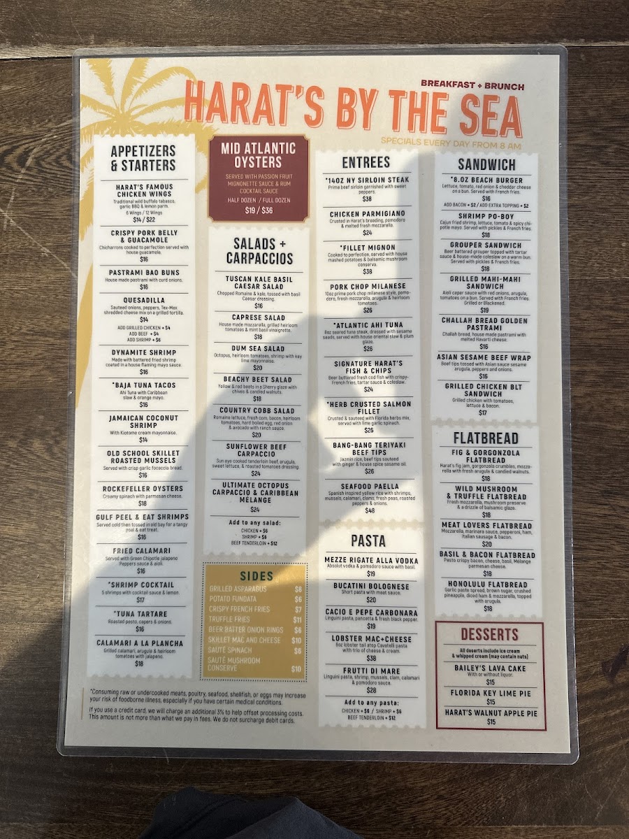 Menu Harat's By The Sea-4
