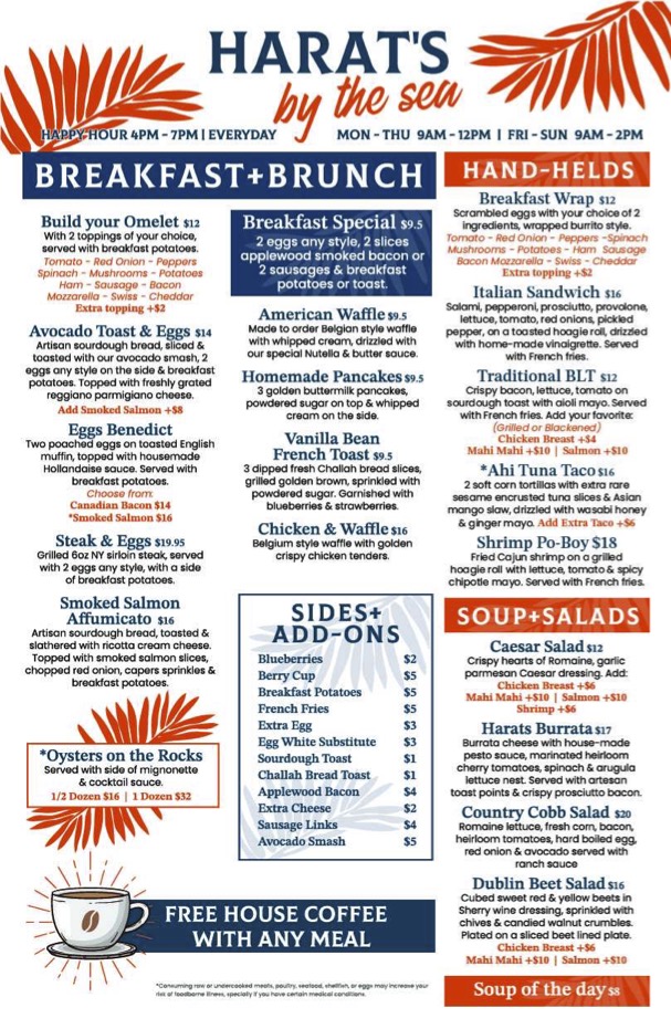 Menu Harat's By The Sea-5