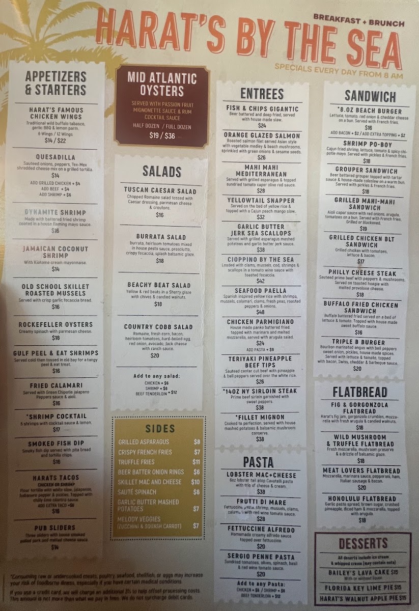 Menu Harat's By The Sea-8