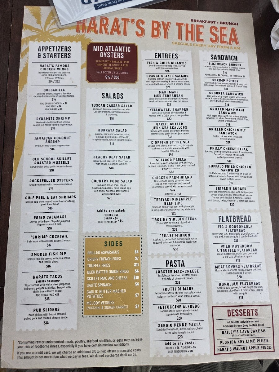 Menu Harat's By The Sea-9